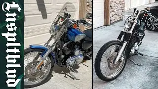 Sportster Build Episode 7. Start/Kill Switch Relocation | Biltwell Single Throttle Cable conversion