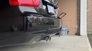 E90 M3 cold start with Evolve test pipes 