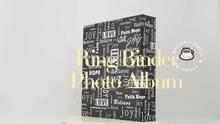 3 Ring Binder Photo Album