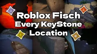 EVERY KeyStone Location In The NEW Roblox Fisch Luminescent Caverns Update