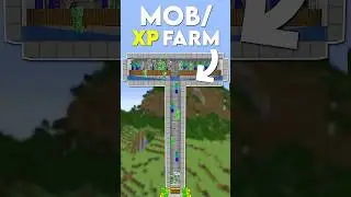 Minecraft: EASY MOB XP FARM TUTORIAL! 1.21