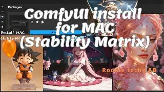1. ComfyUI 설치 (Mac mini M1, M4pro, Stability Matrix install) ,windows 동일
