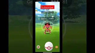 I catch Shine Genesect😁#subscribe#pokemongo#short#tranding