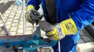 Vorrichter Schwei&szlig;nahtvorbereitung am Rohrbogen im Fernw&auml;rmerohrleitungsbau YouTube Channel Full HD