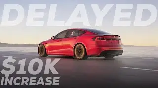 Tesla повышает цены и задерживает выпуск модели S &laquo;Plaid+&raquo;