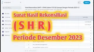Rekonsiliasi EKsternal Sakti Span Periode Desember 2023