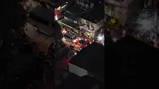 The treacherous walk home after fireworks Sinulog. Cebu City. 2025