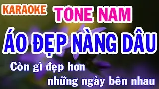 Áo Đẹp Nàng Dâu Karaoke Tone Nam (Bm) - Phối Mới Dễ Hát - Nhật Nguyễn
