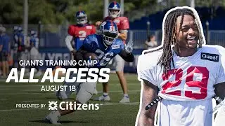 ALL ACCESS LOOK at Giants Training Camp: Highlights & Analysis!