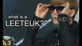 What is a LEETEUK?? (Super Junior crack?)
