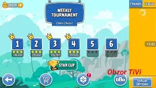 Прохождение уровней Angry Birds Friends от 19 июня 2017.
