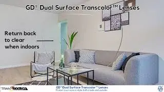 Enjoy comfortable vision in all light situations with GD&reg; Dual Surface Transcolor&trade; lenses!💕