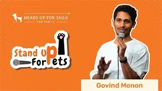 Govind Menon & his Dual-named Cat | Stand Up For Pets