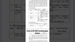 UP Police constable new vacancy 2022 Age limit obc and ews  #shorts