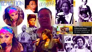 ✊🏾☮️REACTION!! &lsquo;Black Women in American Culture and History&rsquo;✨👑👑👑&hellip;