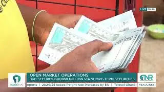 BoG Raises GHS868 Million Through Short-Term Securities in Open Market Operations