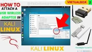 How To attach USB WIFI ADAPTER in VirtualBox, with KALI LINUX | VB2