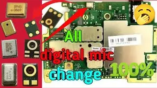 All digital mic change। oppo samsung realme Vivo all mobile mic replacement