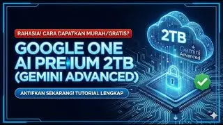 Rahasianya Terbongkar! Cara DAPATKAN Google One AI Premium (2TB) GRATIS