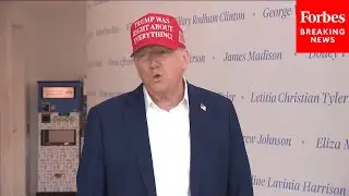 WATCH: President Trump Vists The People's House In Washington D.C.