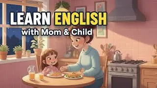 Full Day English Conversation with Mom & Child (Morning to Night) | Daily Routine English Podcast