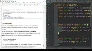 SoftUni Front-End - 02. Messenger - JavaScript HTTP and AJAX-Exercise