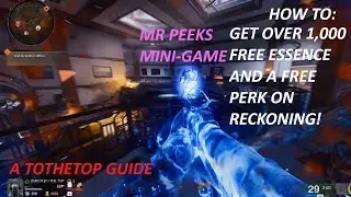 HOW TO GET A FREE PERK AND OVER 1,000 FREE POINTS/ESSENCE ON RECKONING IN CALL OF DUTY BO6 ZOMBIES
