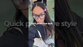Type 4 hair easy fast protective style #type4hairtips #type4hair  #naturalhair #protectivestyles