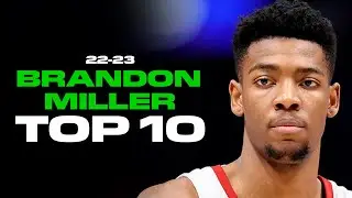 Brandon Miller Top 10 Plays of the 2022-23 NCAA Season