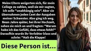 Meine Eltern weigerten sich, für mein College zu zahlen, weil sie mir sagten,