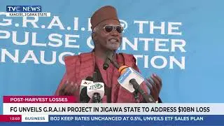 FG Unveils G.R.A.I.N Project In Jigawa State To Address $10bn Loss