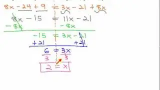 General Linear Equations - Example 3
