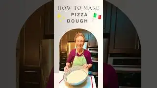 How to make the pizza dough easy, Italian recipe 🇮🇹❤️ #cooking #italianpizza #food #italy