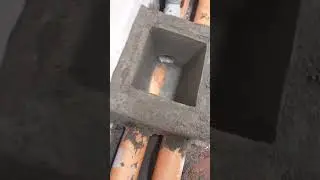 drainage pipe chamber #bathroom #plumbing #drain