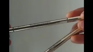 Comparison ~ Swiss beauty eyebrow pencils in Dark Brown and Grey Black.
