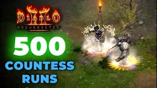 It's raining runes! - Countess generosity over 500 runs - Diablo 2 Resurrected