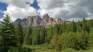 Castle Cliffs, Bow Valley Parkway