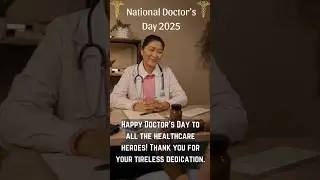 Happy Doctor's Day 2025 Status| National Doctors Day Whatsapp status| Doctor's Day Wishes 2025