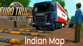 Tamil Nadu Map Indian Map ETS2 Realistic Gameplay 4k Euro Truck Simulator 2