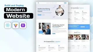 Build Complete Website Using React JS | Real-World React Project