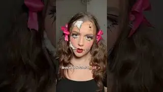 Broken Doll Makeup 🎀🧸
