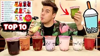 MEGKÓSTOLTAM A 10 LEGJOBB BUBBLE TEÁT!