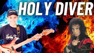 Holy Diver &ndash; Shredding Guitar Solo Cover 🎸🔥
