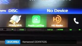 Kenwood DDX9703S Display and Controls Demo | Crutchfield Video