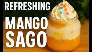 Mango sago drink | kids favorite Drink |Mango sago dessert recipe| Healthy Drink for summer | Mango