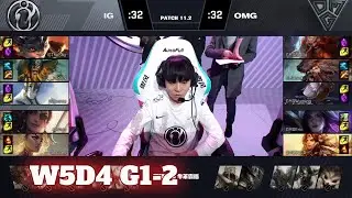IG vs OMG - Game 2 | Week 5 Day 4 LPL Spring 2021 | Invictus Gaming vs Oh My God G2