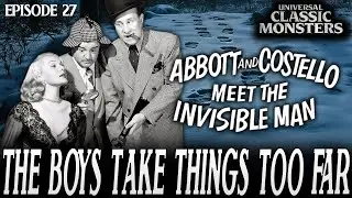 Abbott and Costello Meet the Invisible Man | Universal Classic Monster Movies #RANKED Ep. 27