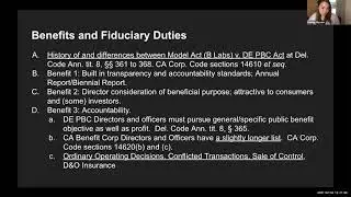 Benefit Corporations v. 