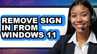 How to Remove Sign in from Windows 11 (only Way)
