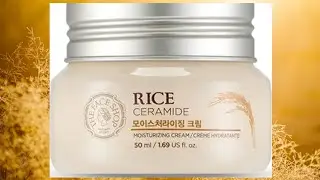 The Face Shop Rice & Ceramide Moisturizing Cream&nbsp;#shorts #shortsfeed
